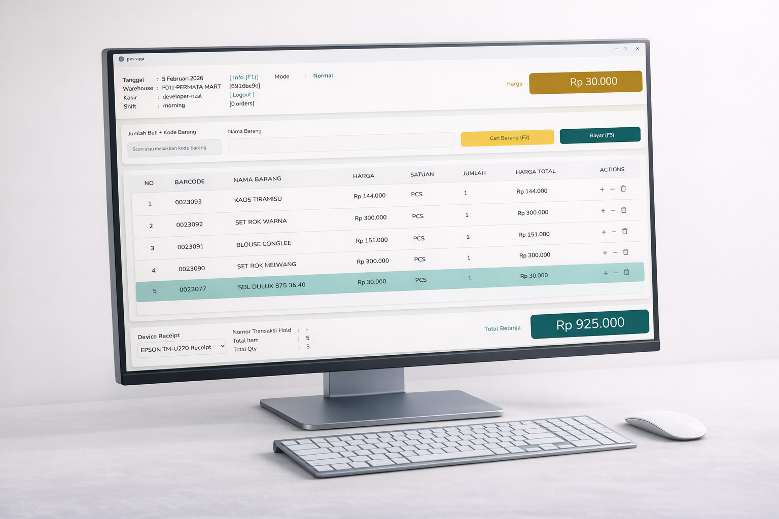 Point of Sales (POS) System